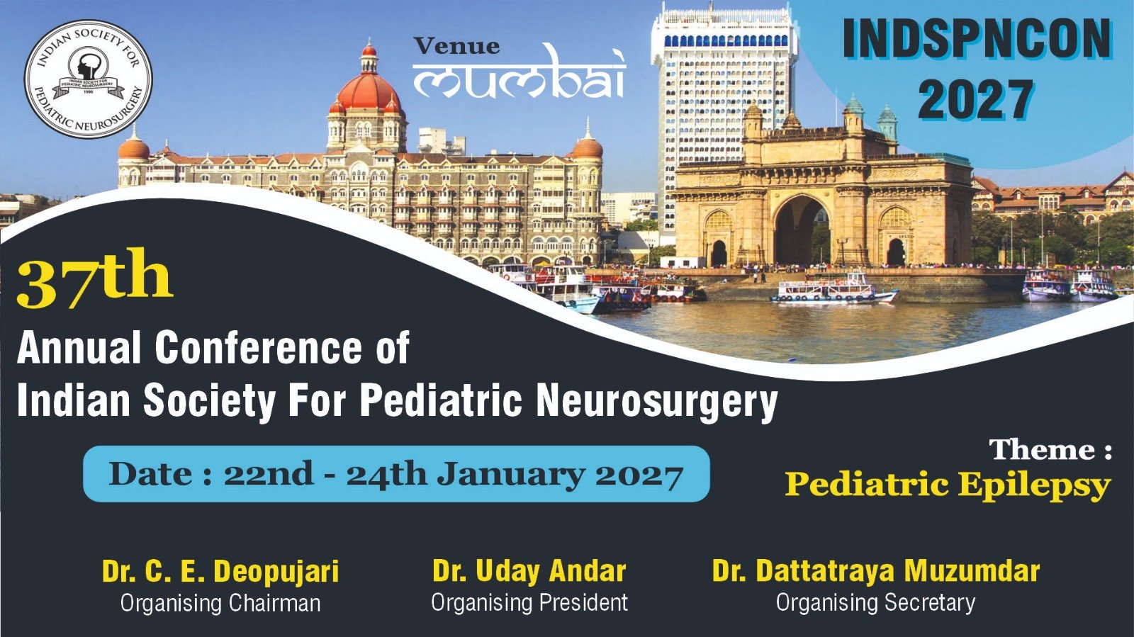 INDSPNCON 2027 Mumbai conference flyer